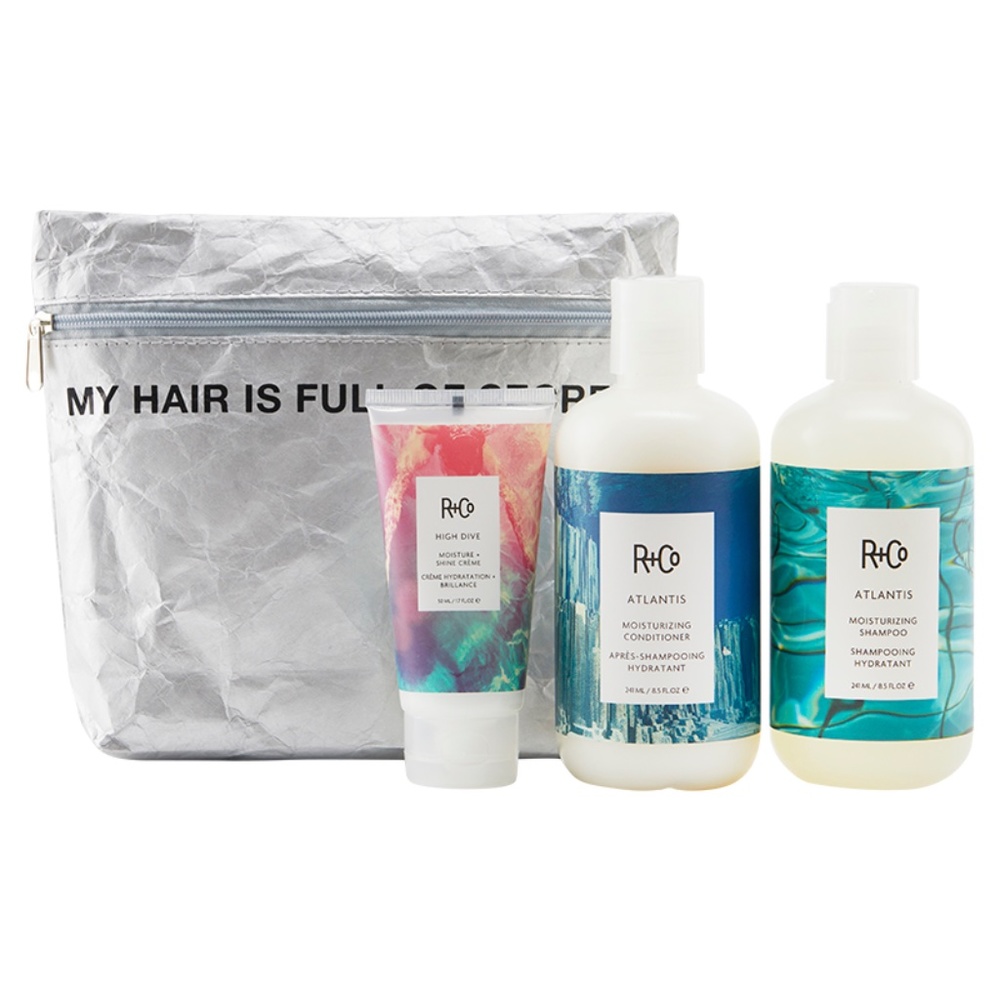 R+Co Atlantis shampoo/conditioner& High Dive creme